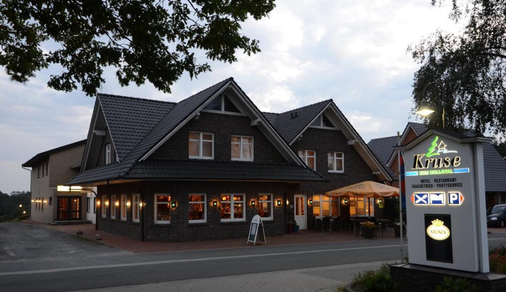 Hotel Kruse Zum Hollotal Neuenkirchen-Vorden Exterior foto